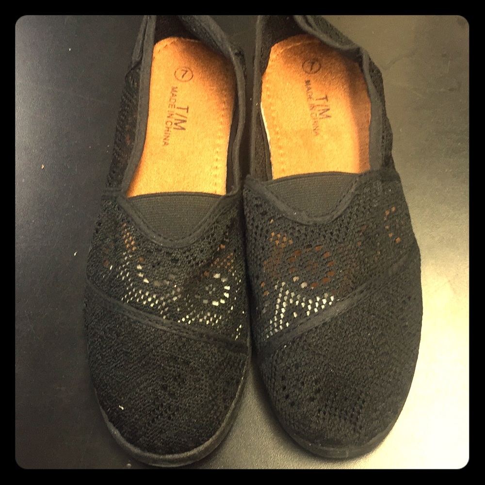 Crochet flats